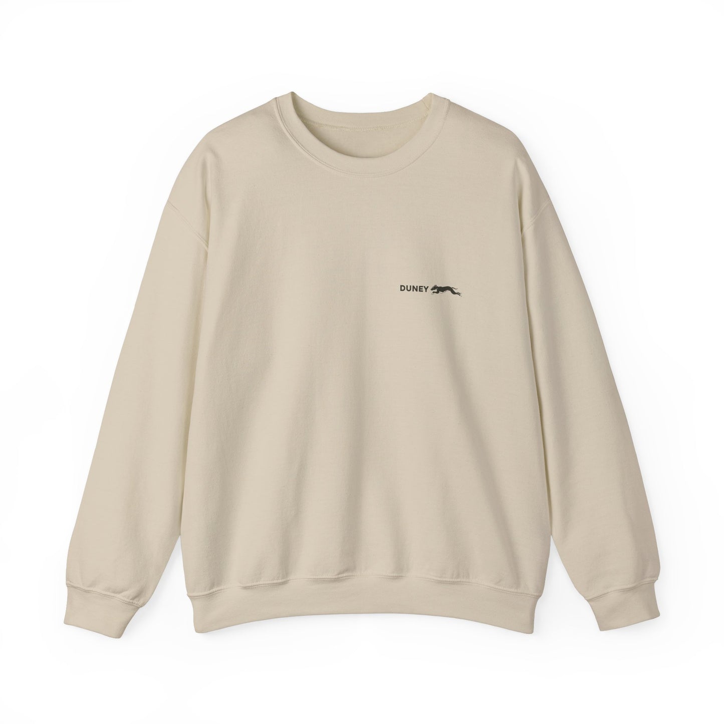 BACK Helicopter Dog Mom + DUNEY Logo Crewneck
