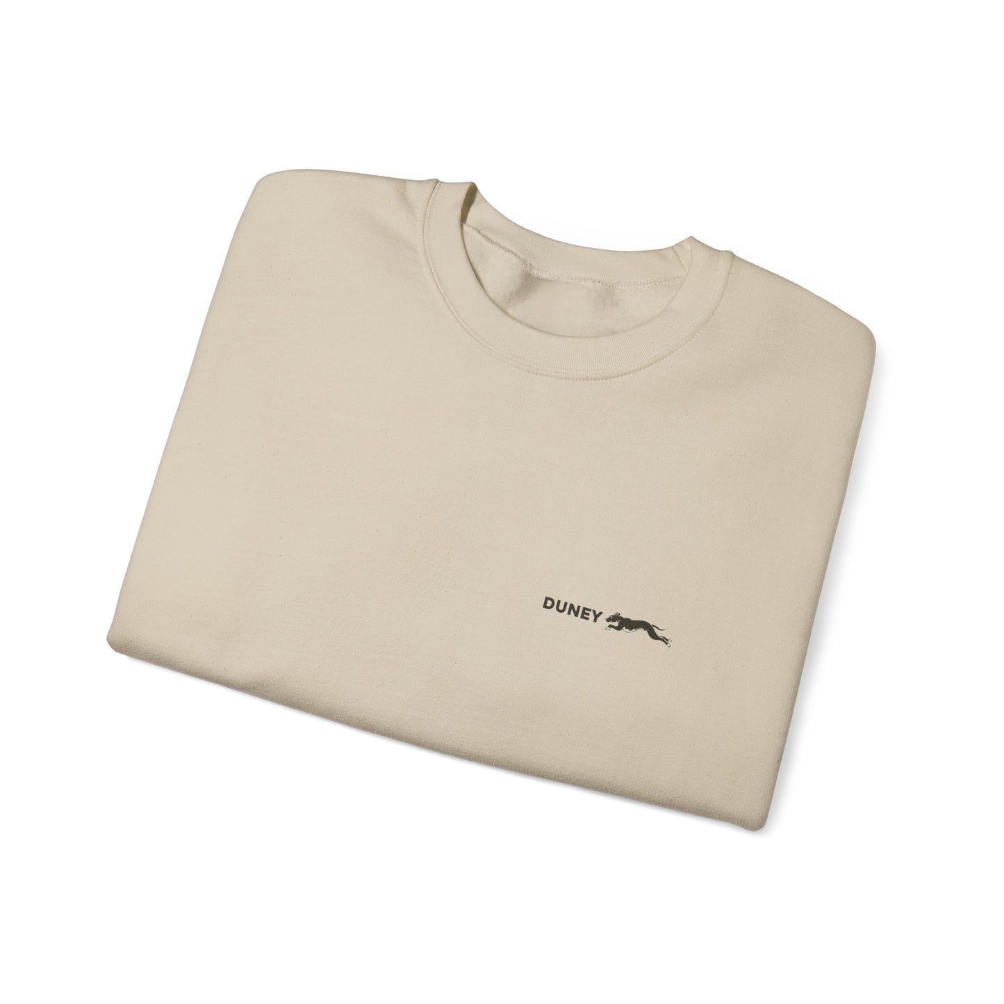 BACK Helicopter Dog Mom + DUNEY Logo Crewneck