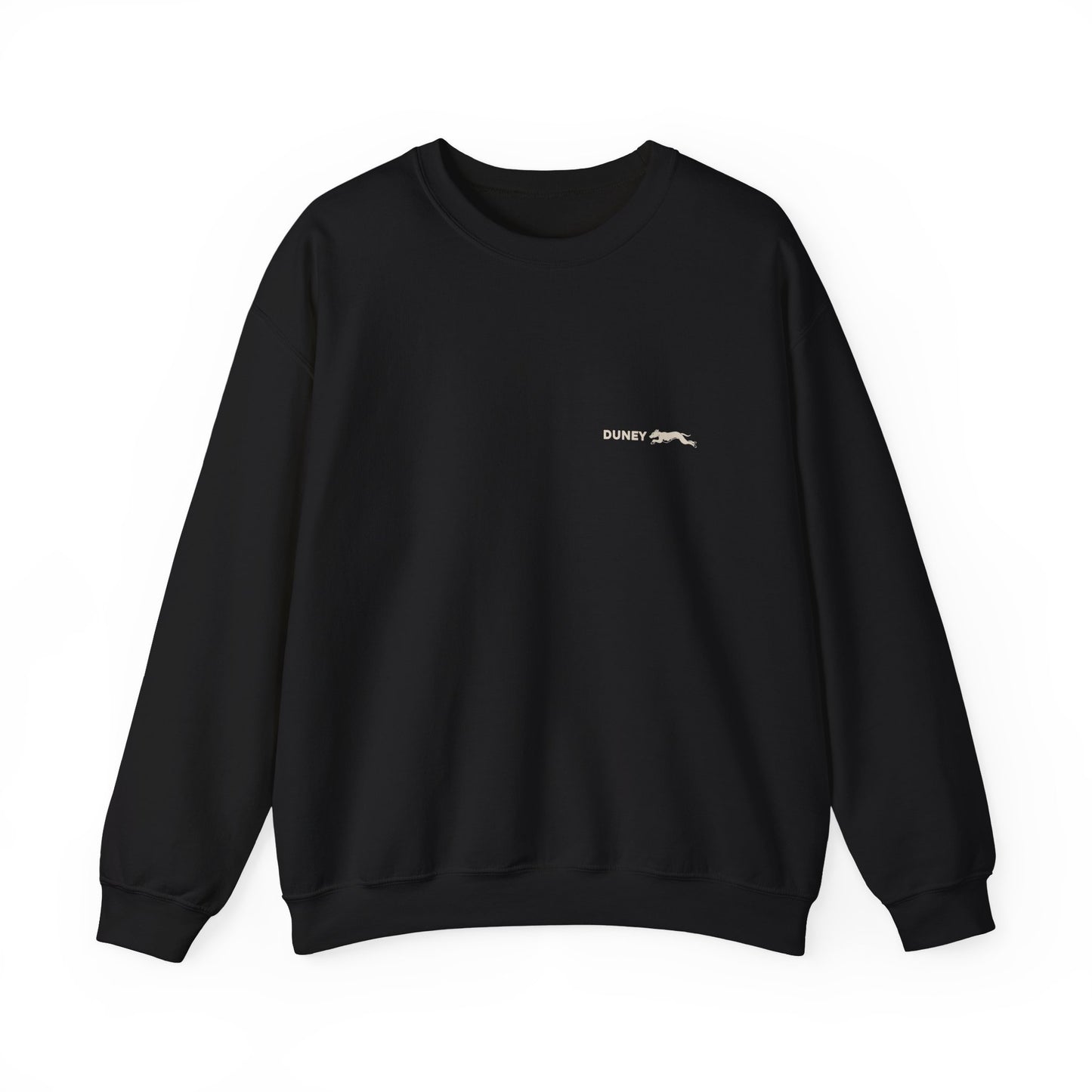 BACK Helicopter Dog Mom + DUNEY Logo Crewneck