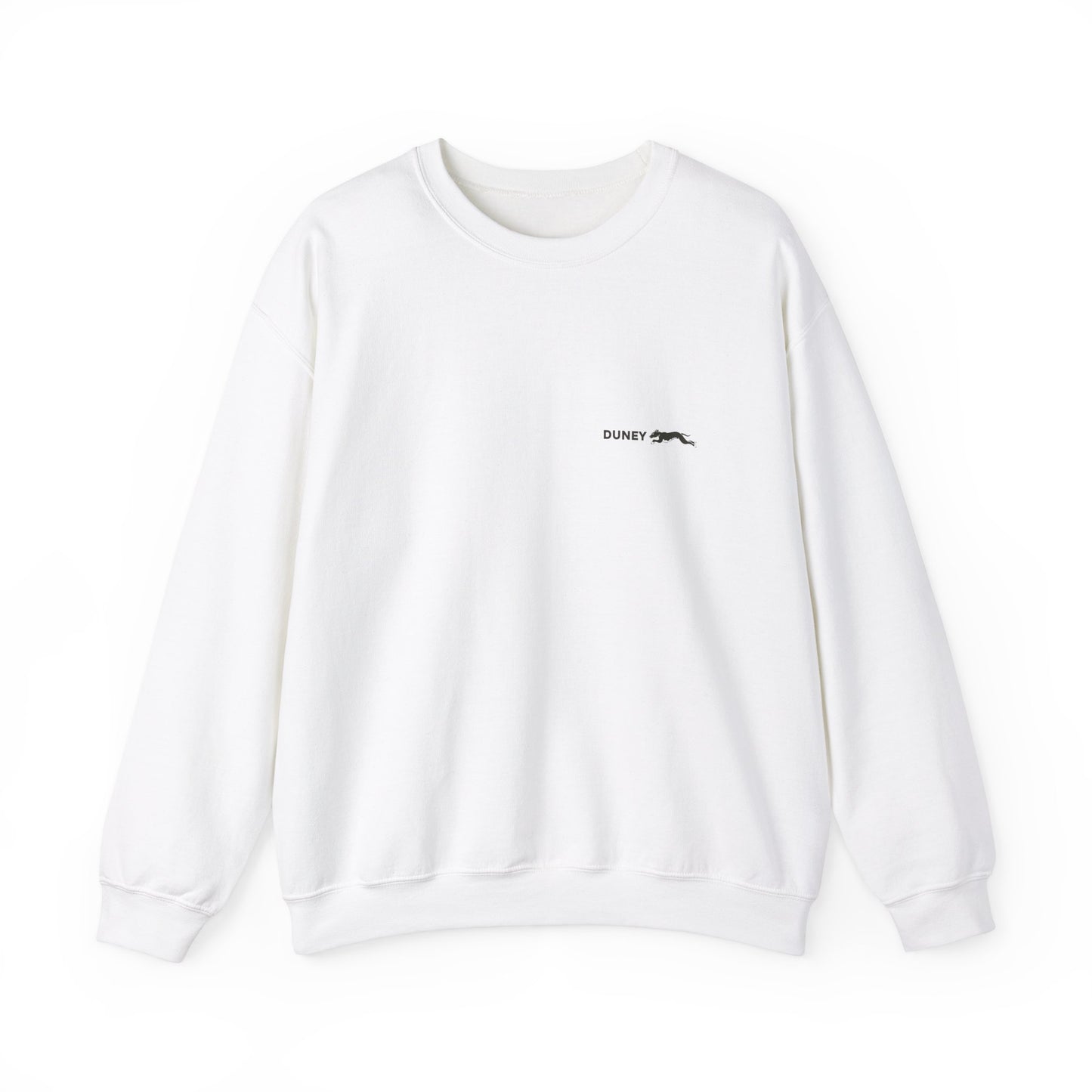 BACK Helicopter Dog Mom + DUNEY Logo Crewneck