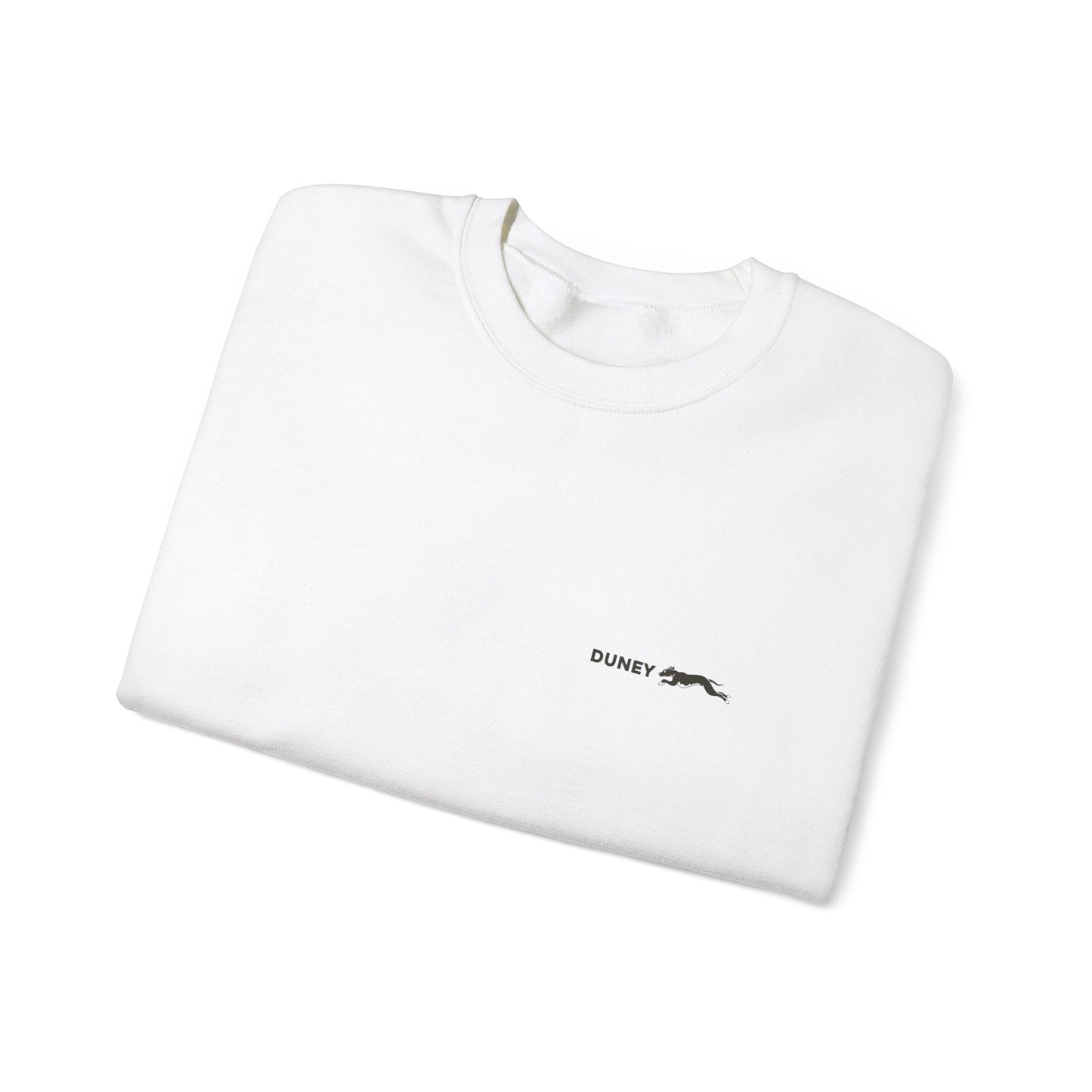BACK Helicopter Dog Mom + DUNEY Logo Crewneck